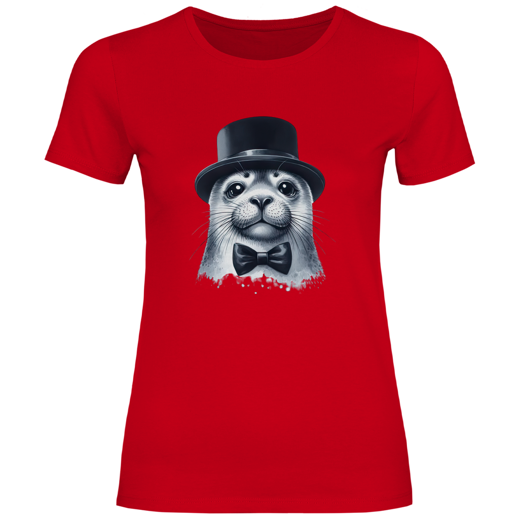 Damen T-Shirt Seehund-03