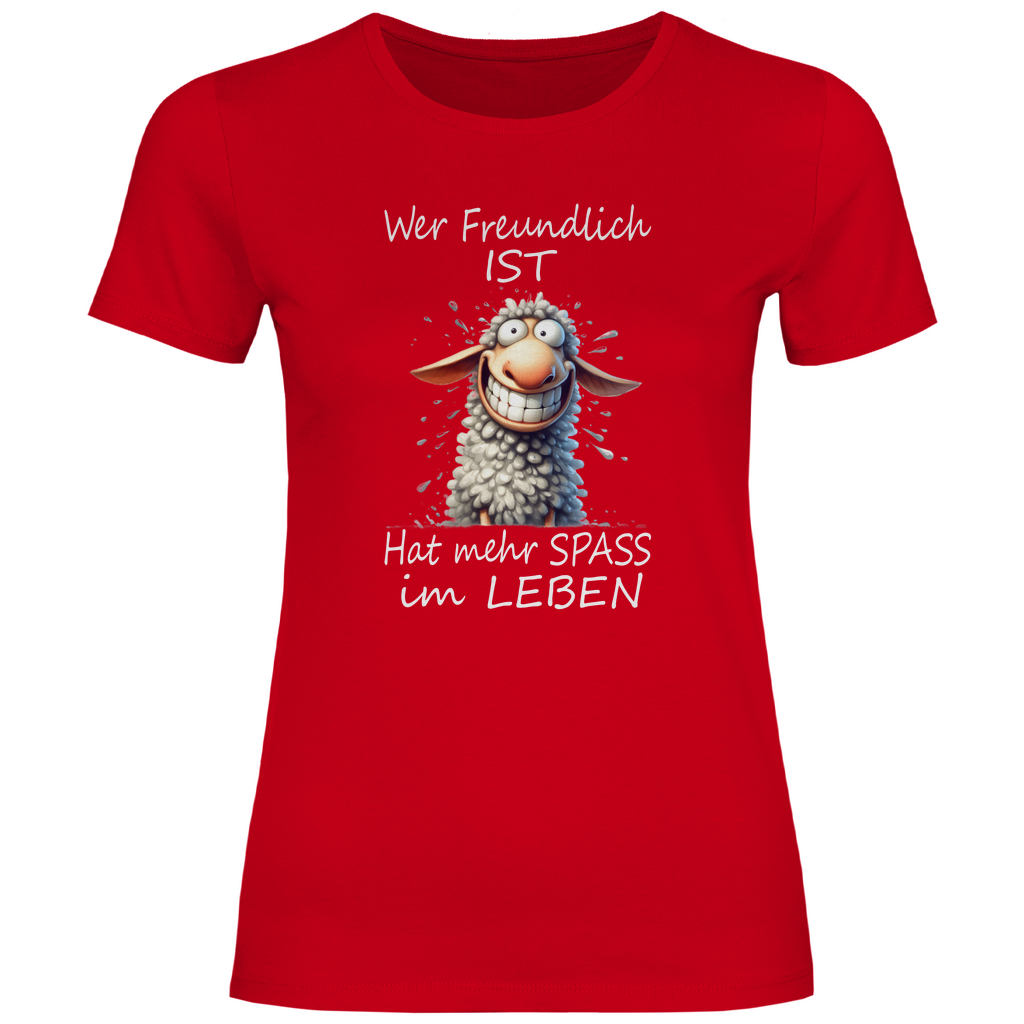 Damen T-Shirt wet freindlich ist