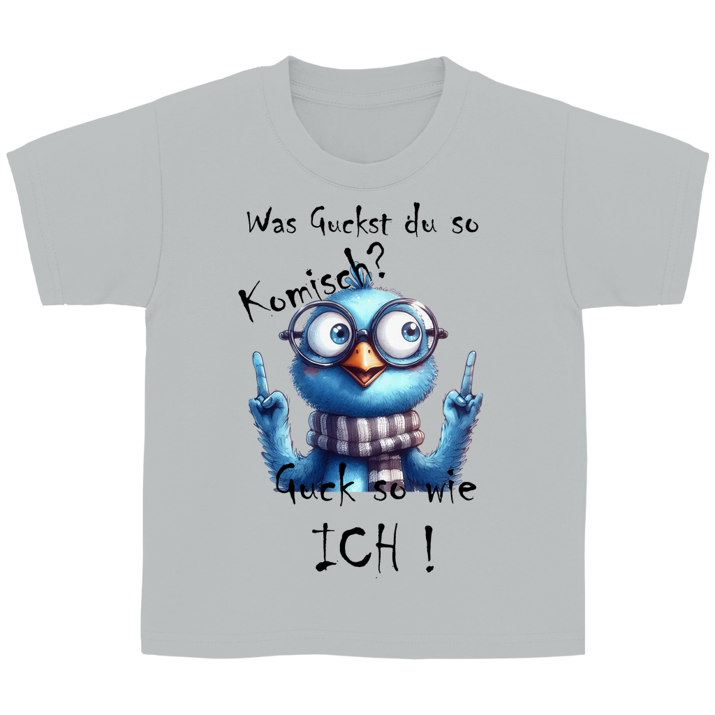 Kinder Basic T-Shirt was kuckst du ? 02S
