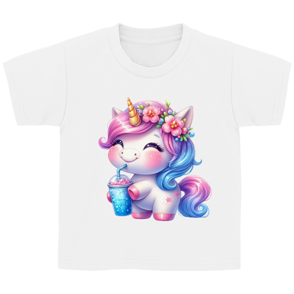 Kinder Basic T-Shirt kinder-einhorn-01
