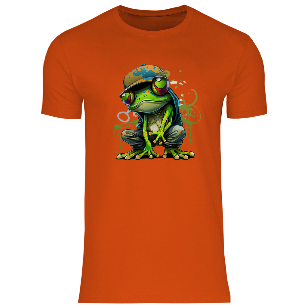 Herren T-Shirt Frosch-2