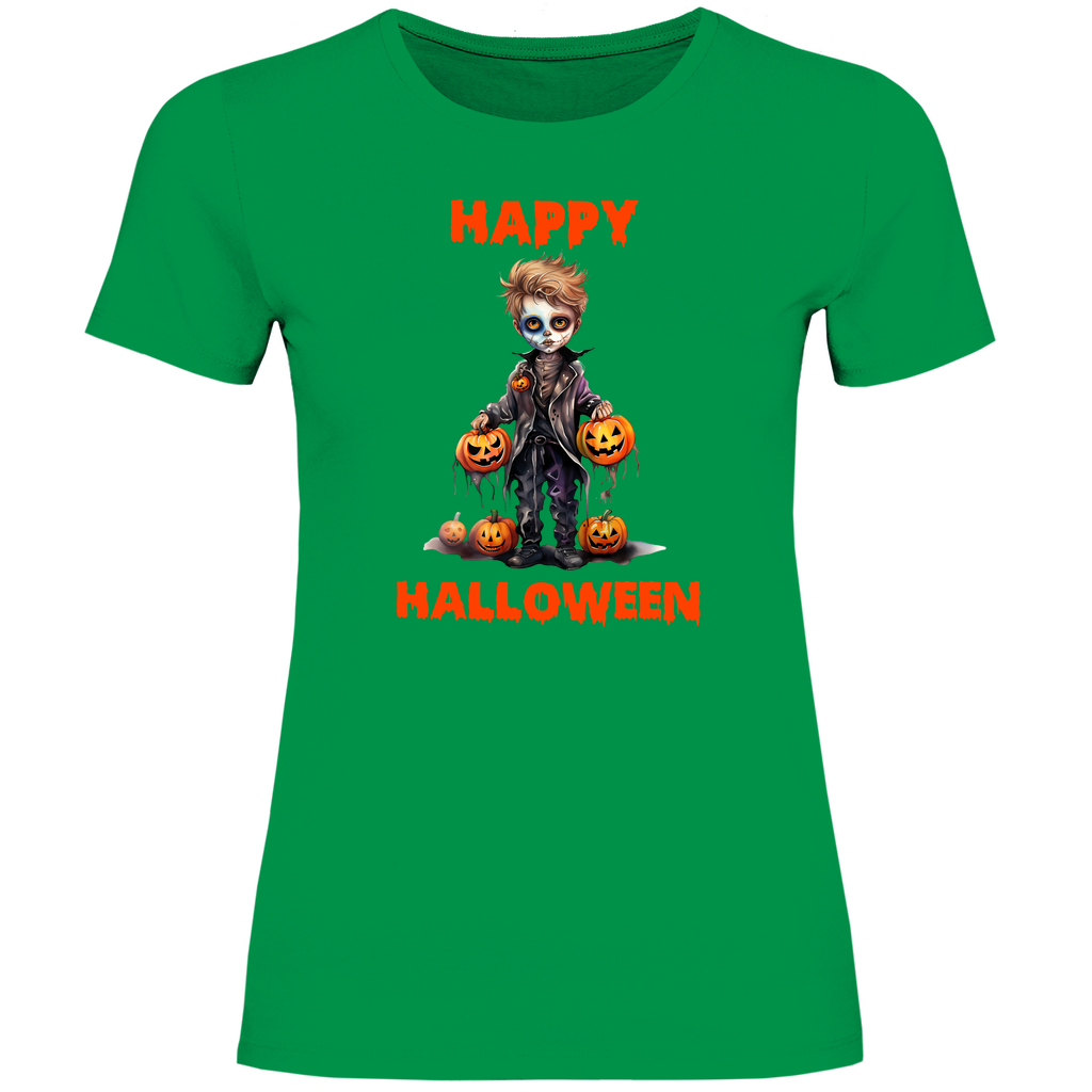 Damen T-Shirt Halloween-15
