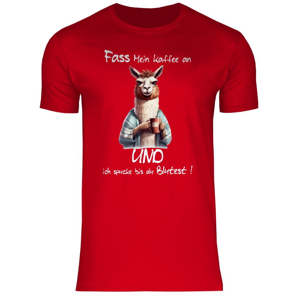 Herren T-Shirt Lama