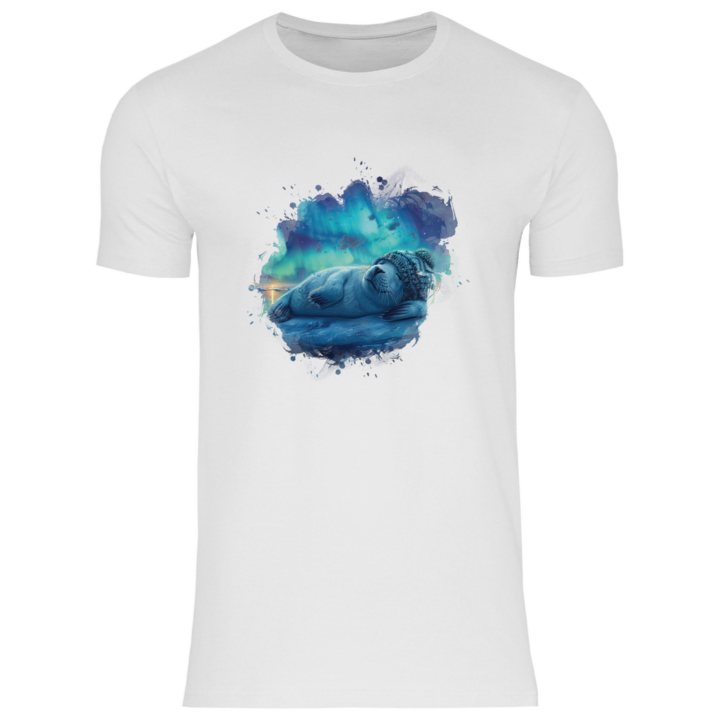 Herren T-Shirt Seehund-01