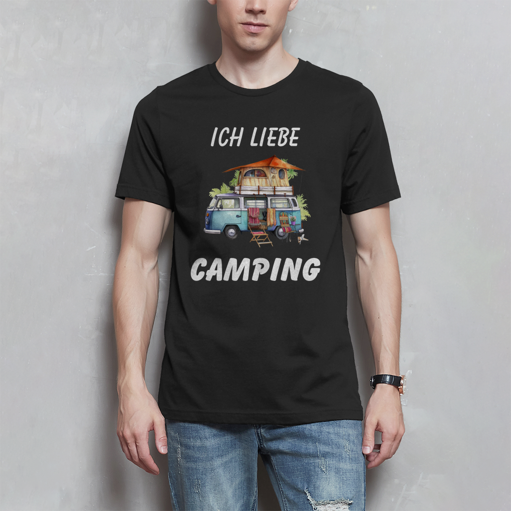 Herren T-Shirt Camping-04
