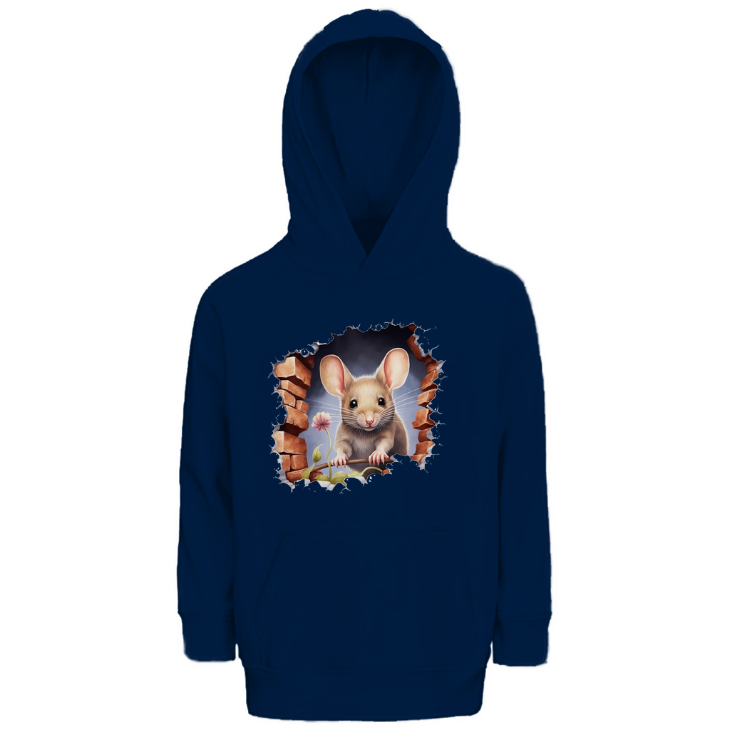 Kinder Premium Bio Hoodie maus-03