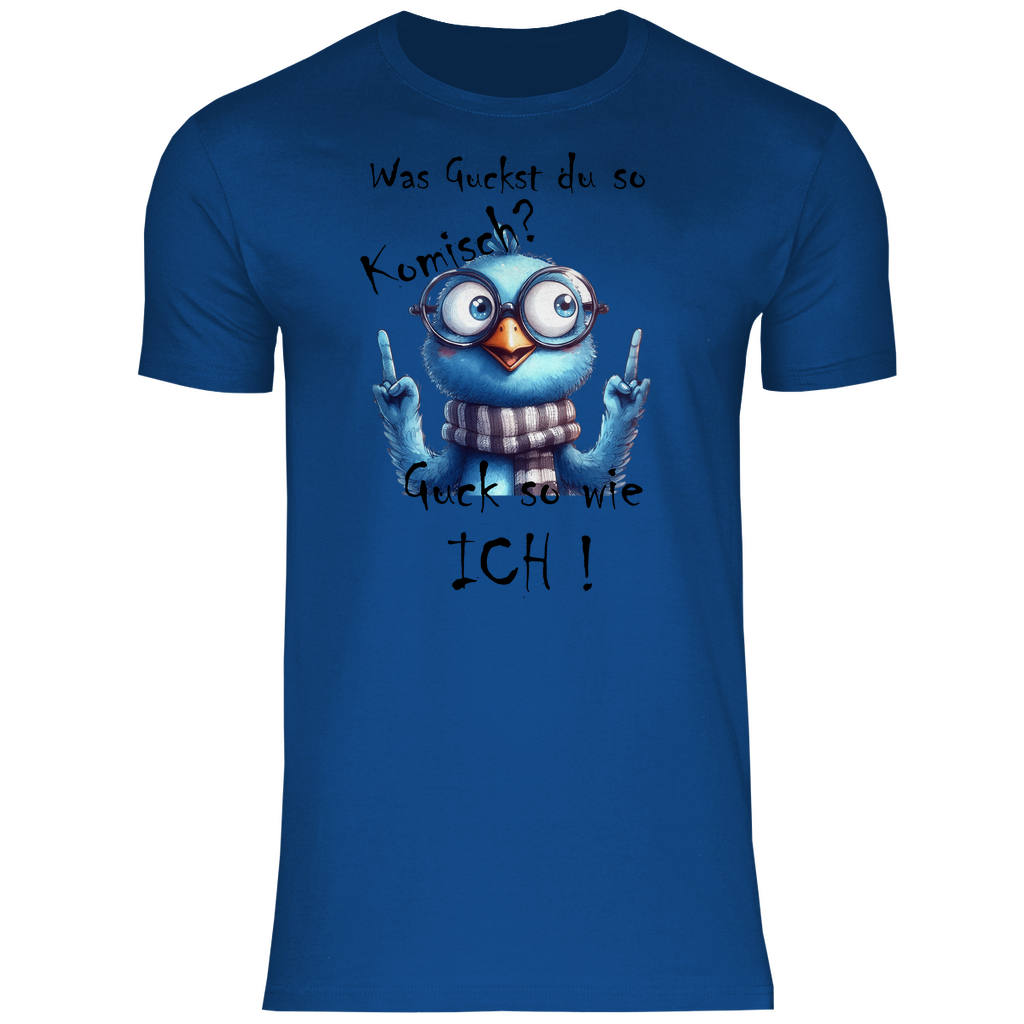 Herren T-Shirt was kuckst du ? 02S