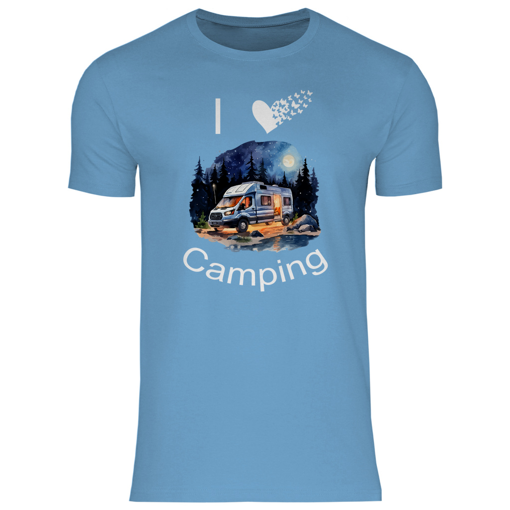 Herren T-Shirt camping-06