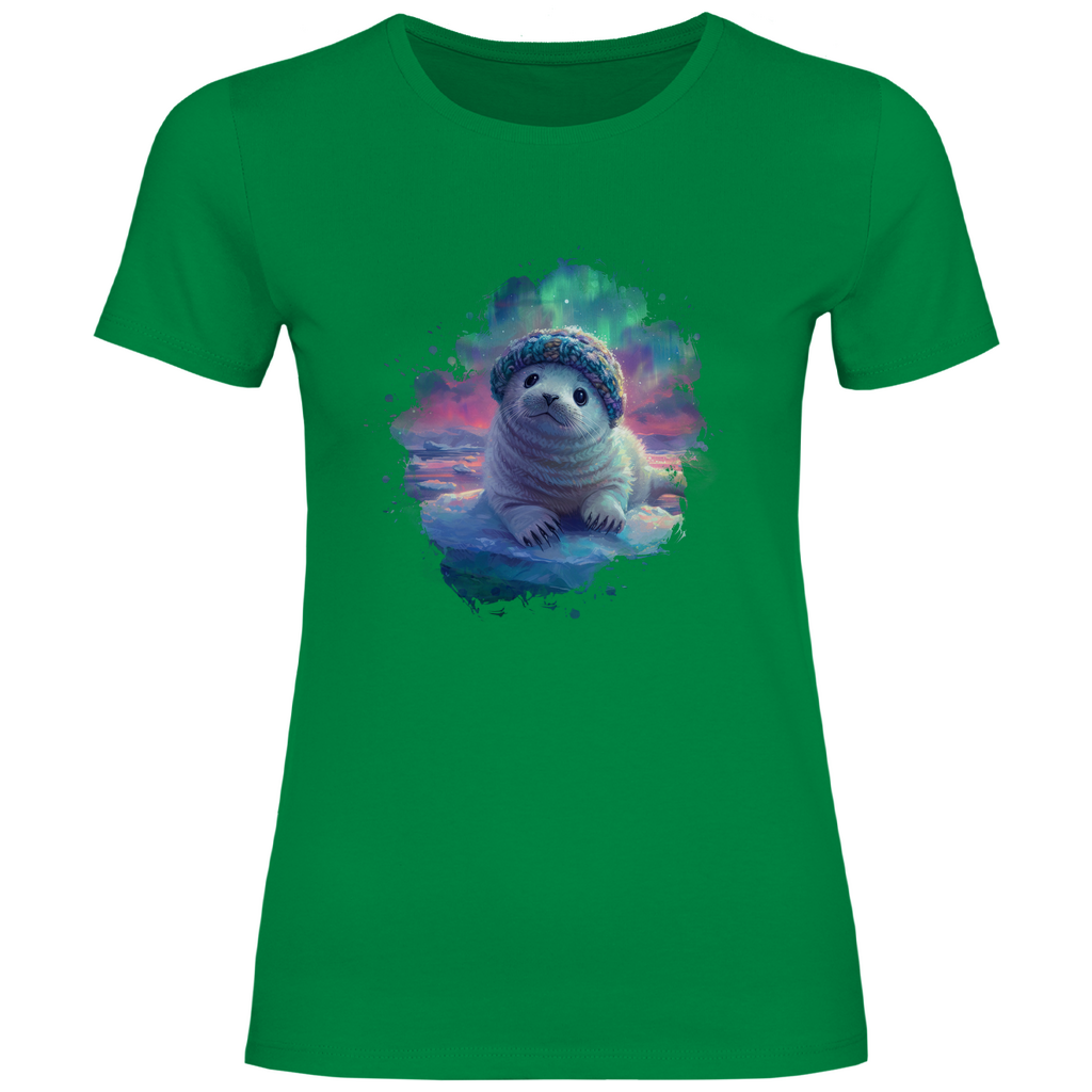 Damen T-Shirt Seehund-02