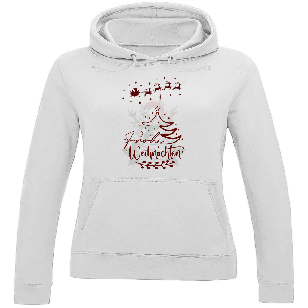 Damen Hoodie weihnachten-09