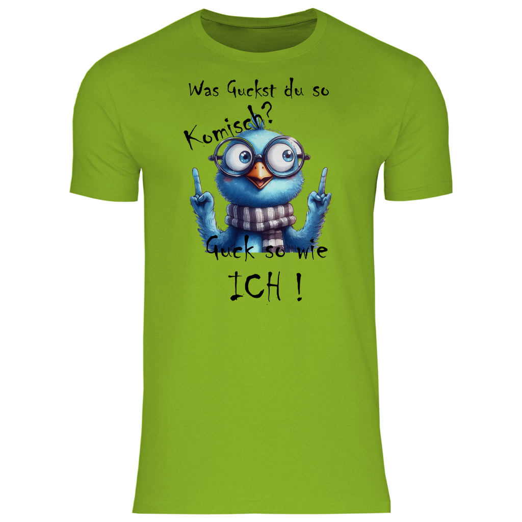 Herren T-Shirt was kuckst du ? 02S