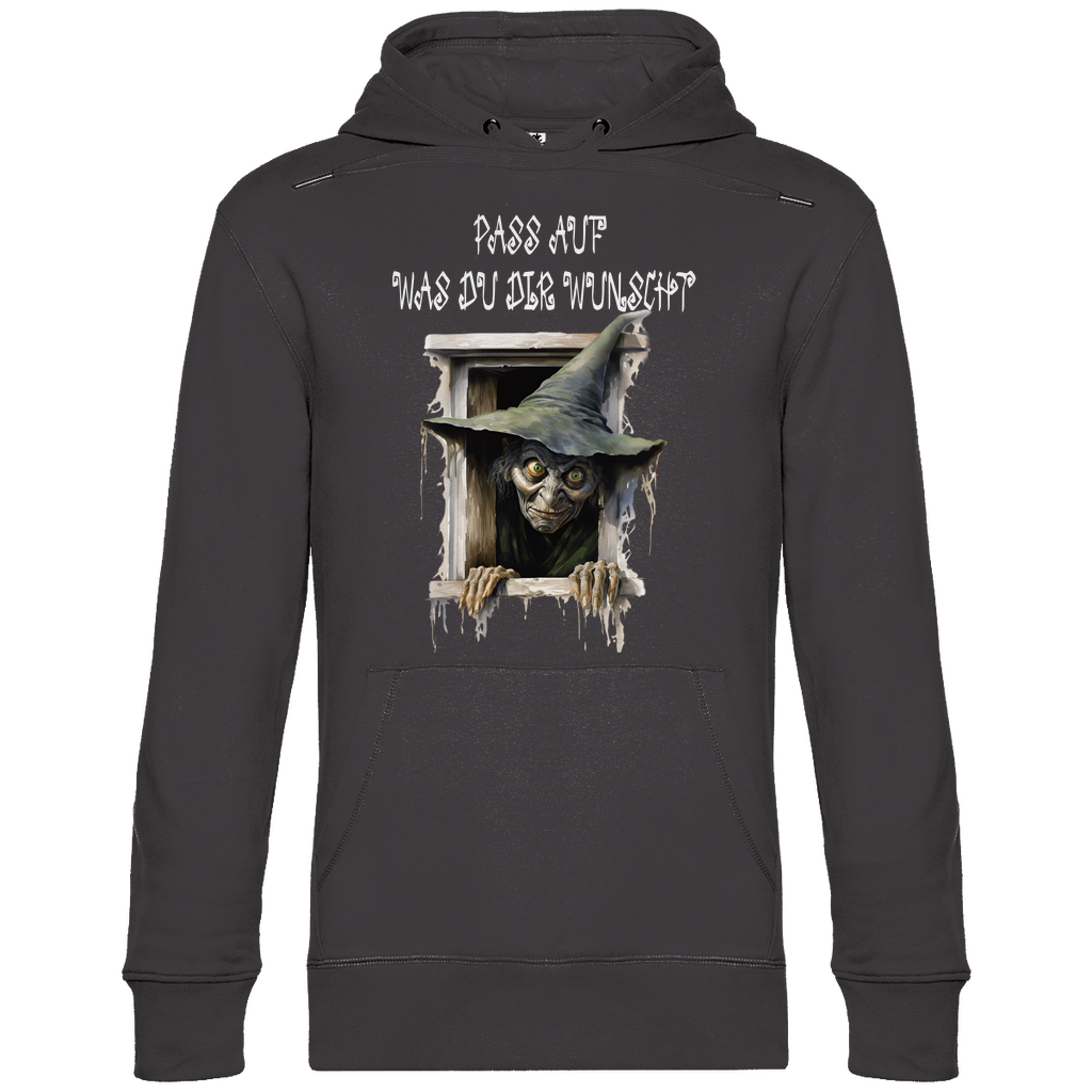 Herren Promo Hoodie pass auf was du dir wünscht-01