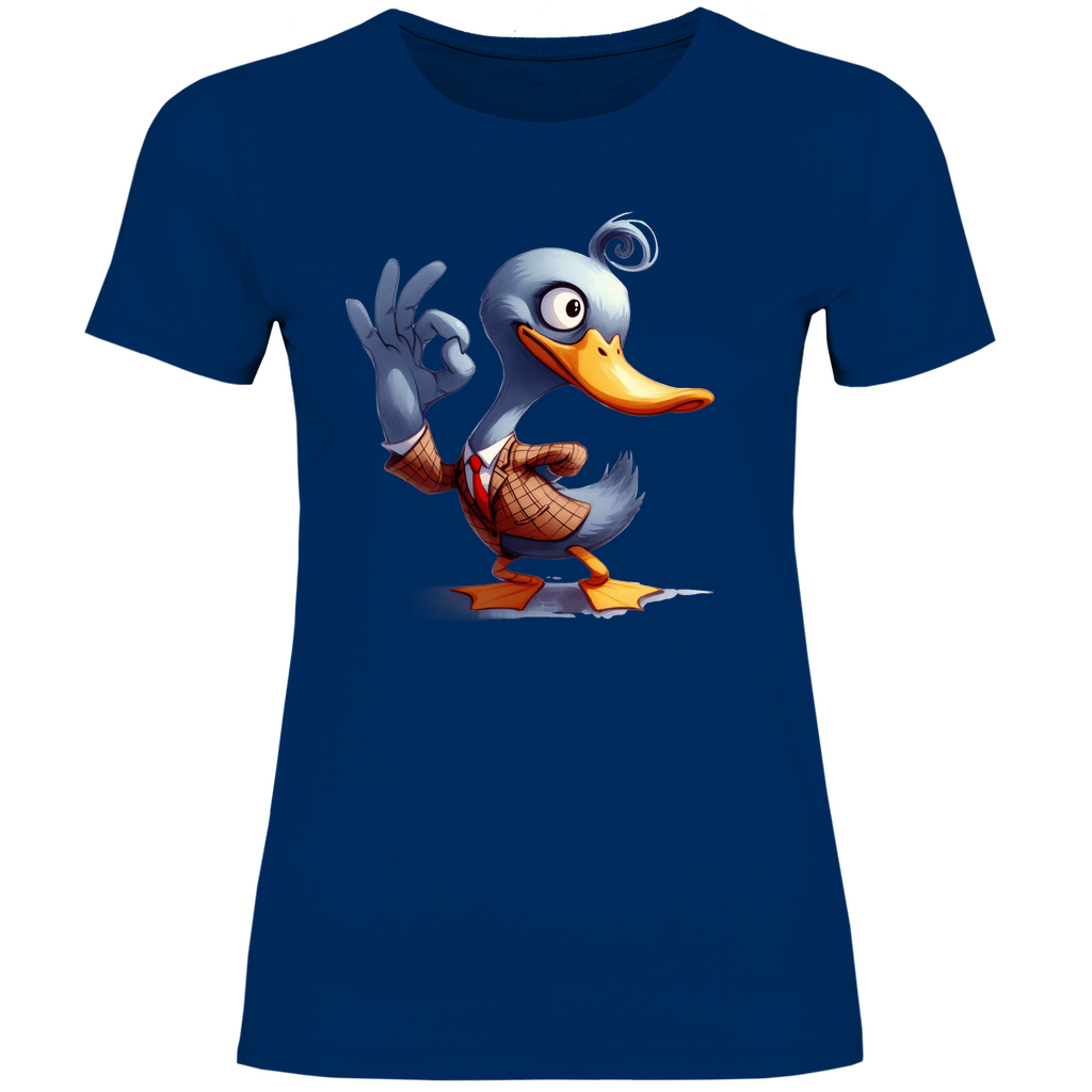 Damen T-Shirt ente01