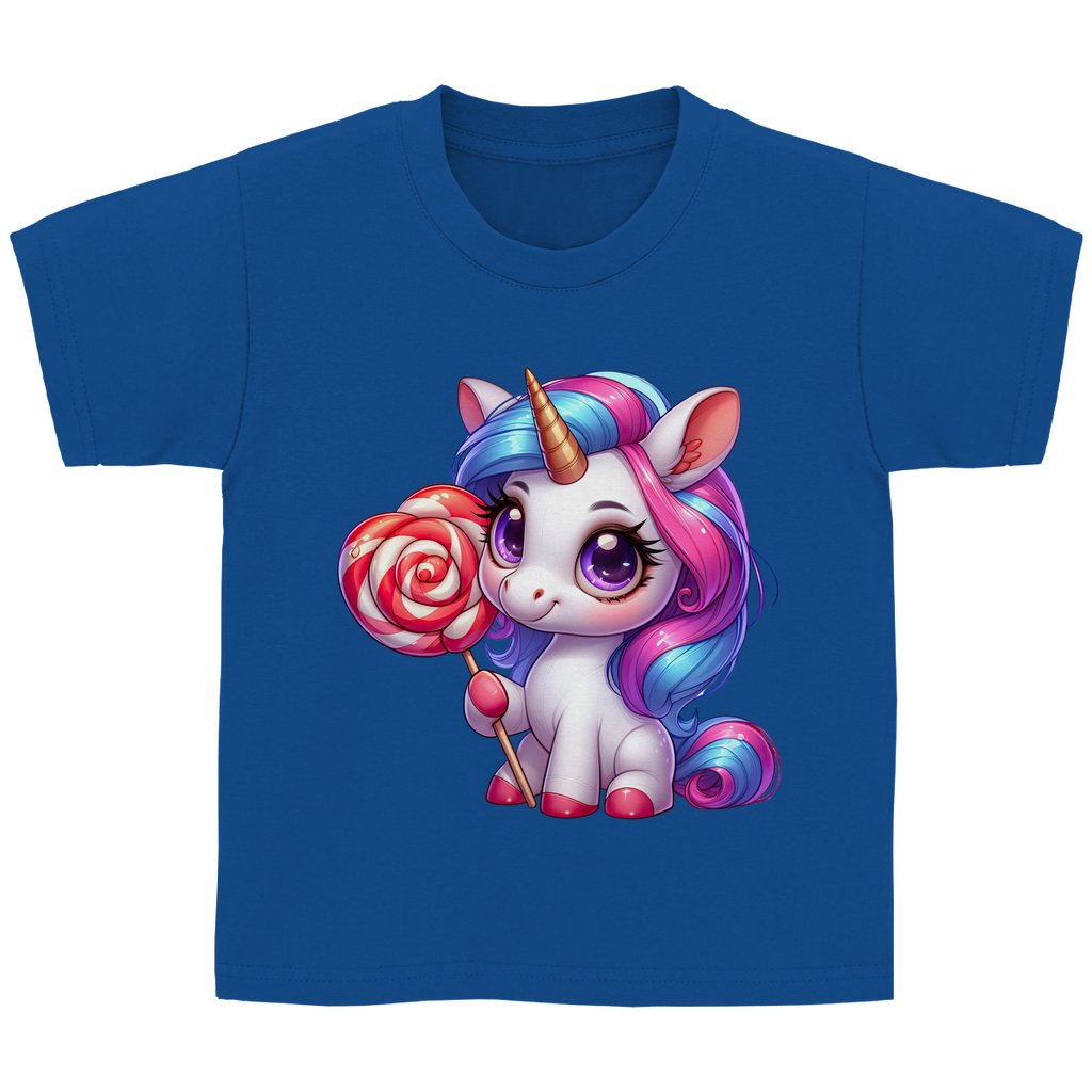 Kinder Basic T-Shirt Einhorn-02