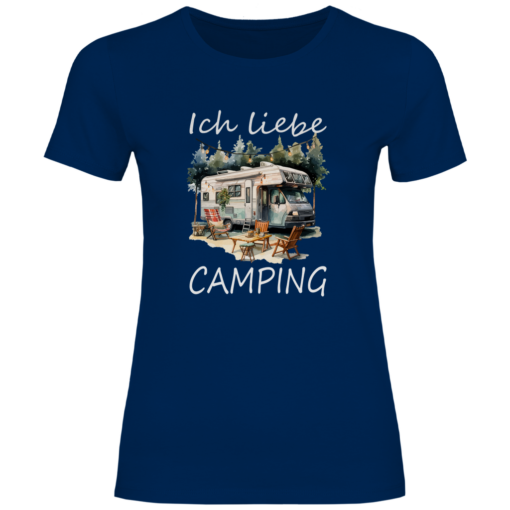 Damen T-Shirt camping-08