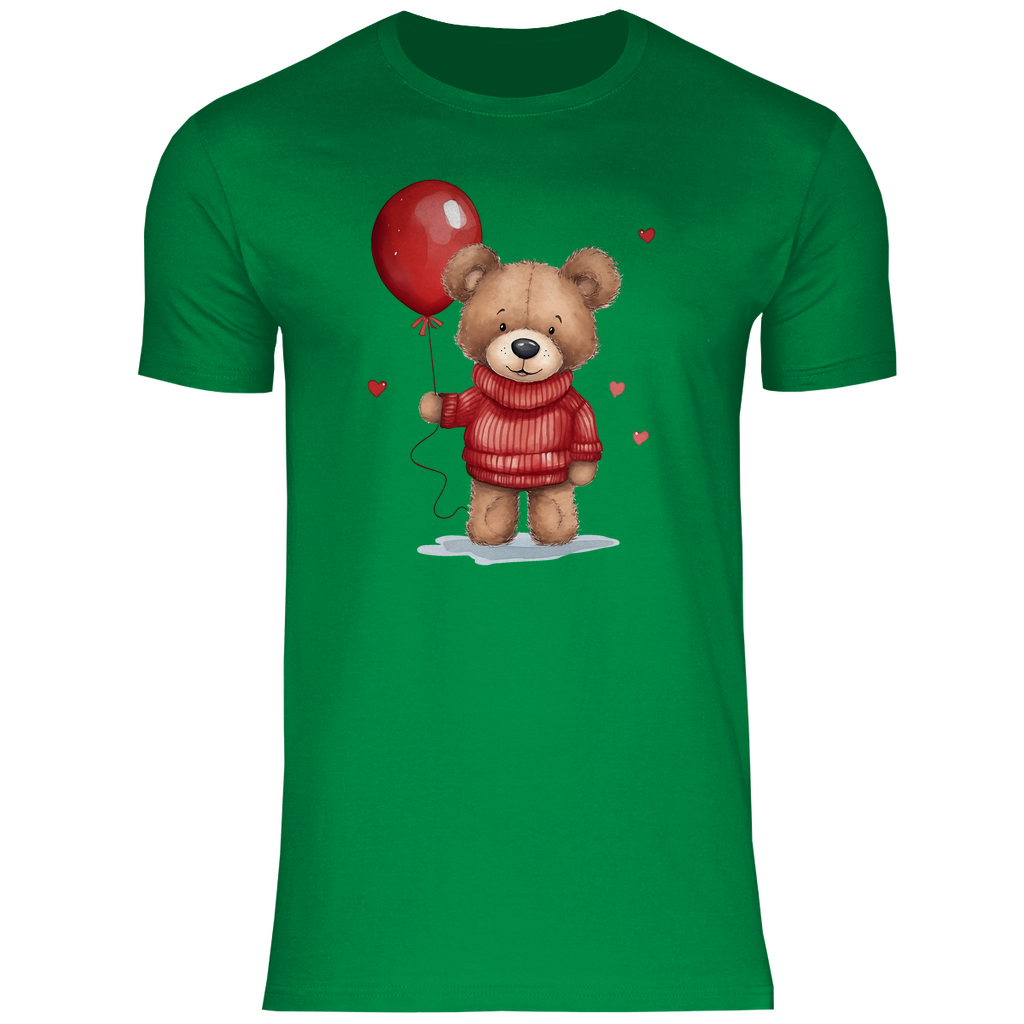 Herren T-Shirt Teddybär-01