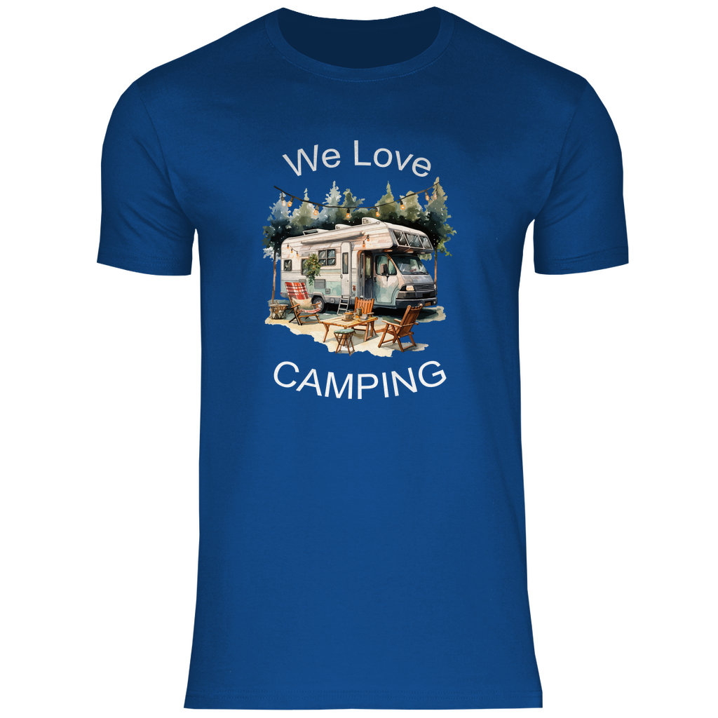 Herren T-Shirt we love camping-01