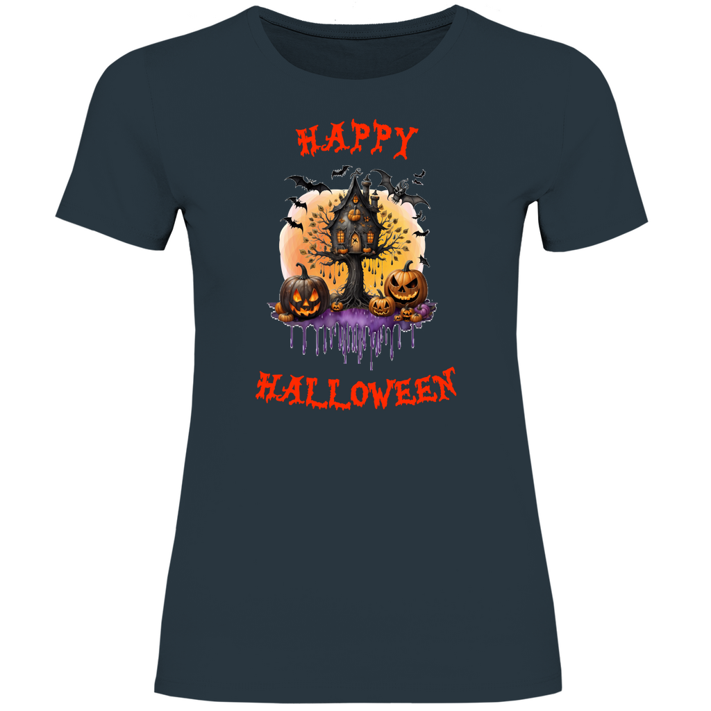 Damen T-Shirt HALLOWEEN-13
