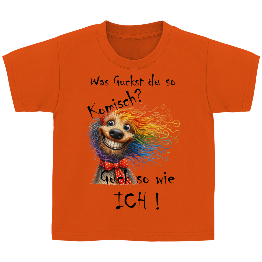 Kinder Basic T-Shirt was kuckst du ? 03S