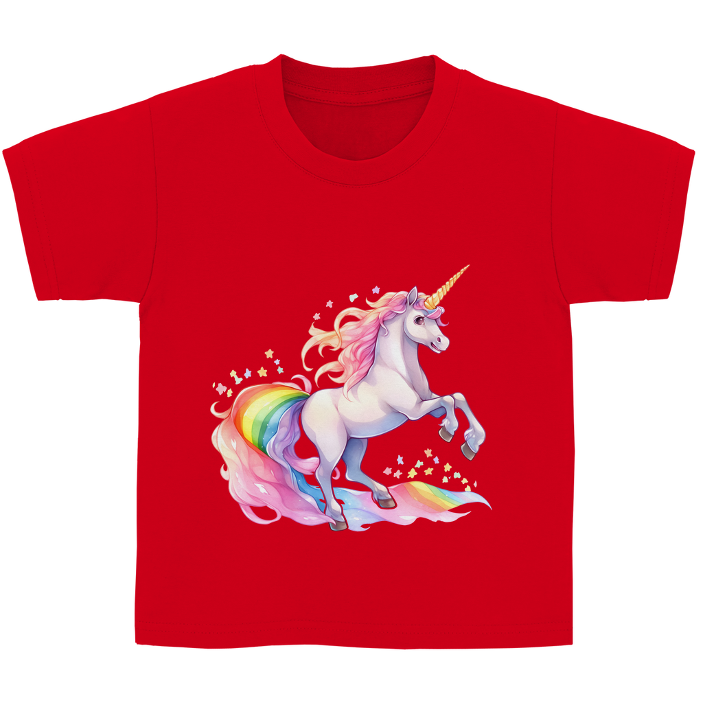 Kinder Basic T-Shirt unicorn-03