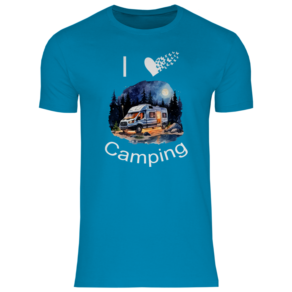 Herren T-Shirt camping-06