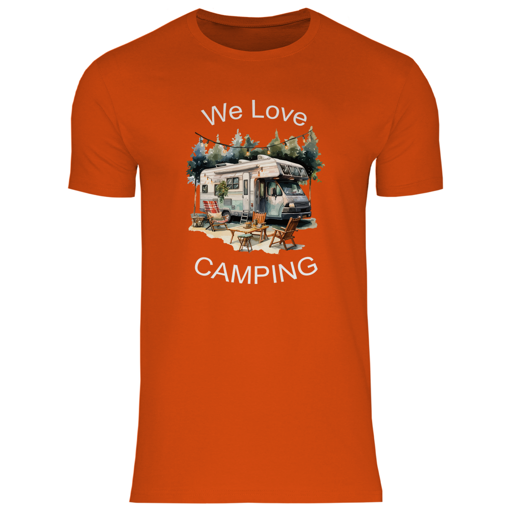 Herren T-Shirt we love camping-01