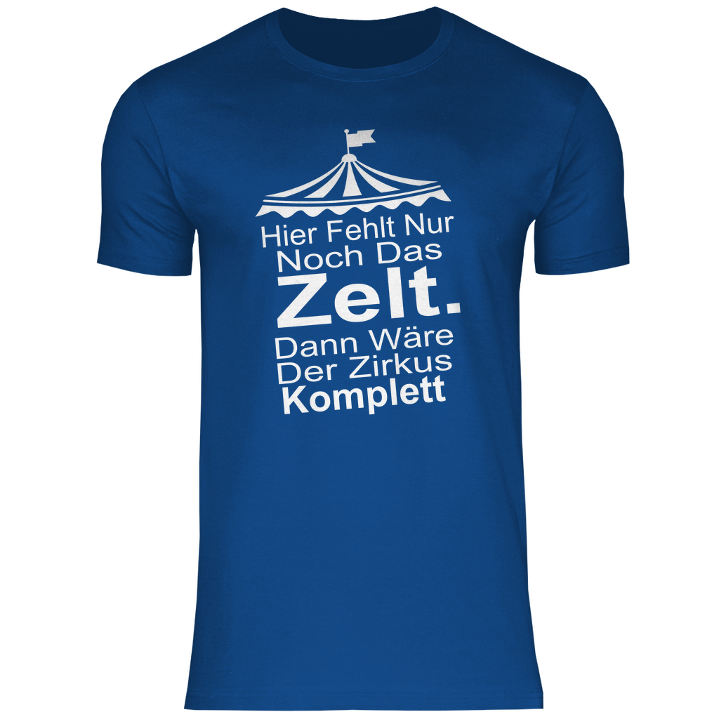 Herren T-Shirt hier fehlt nur noch-w