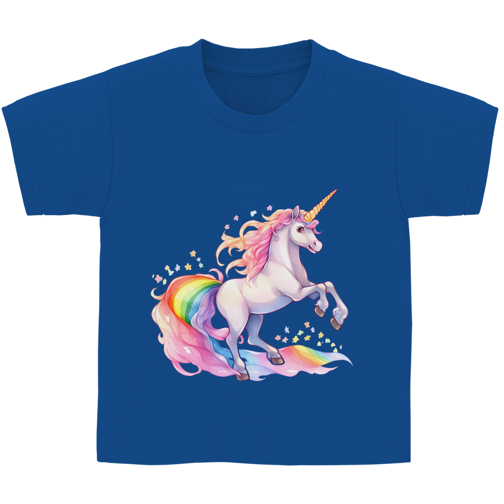 Kinder Basic T-Shirt unicorn-03