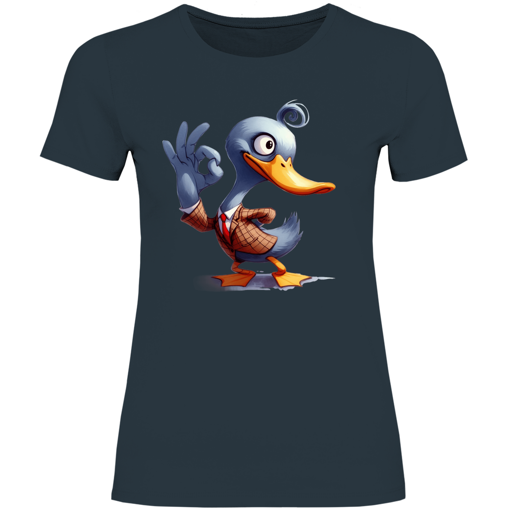 Damen T-Shirt ente01