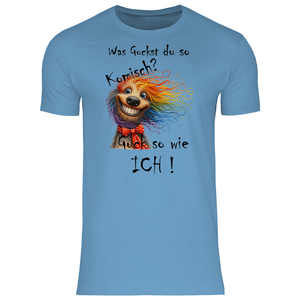 Herren T-Shirt was kuckst du ? 03S