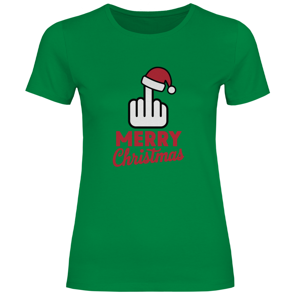 Damen T-Shirt weihnachten-06