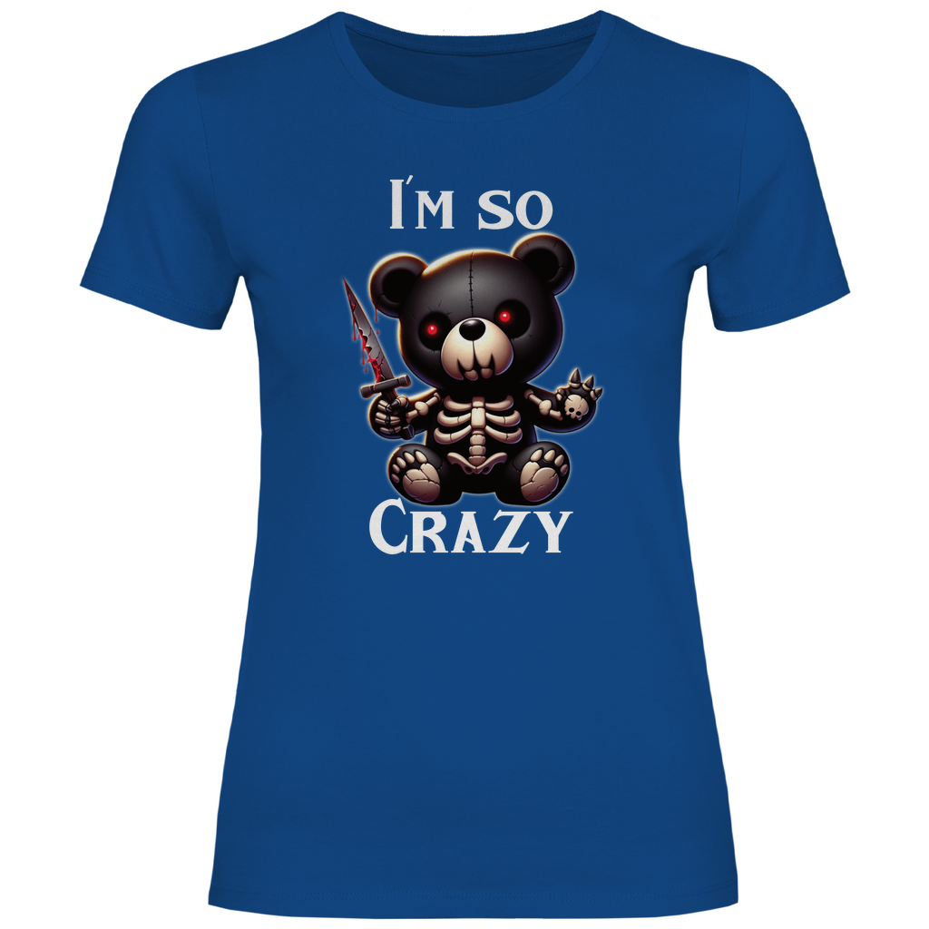 Damen T-Shirt crazy-001