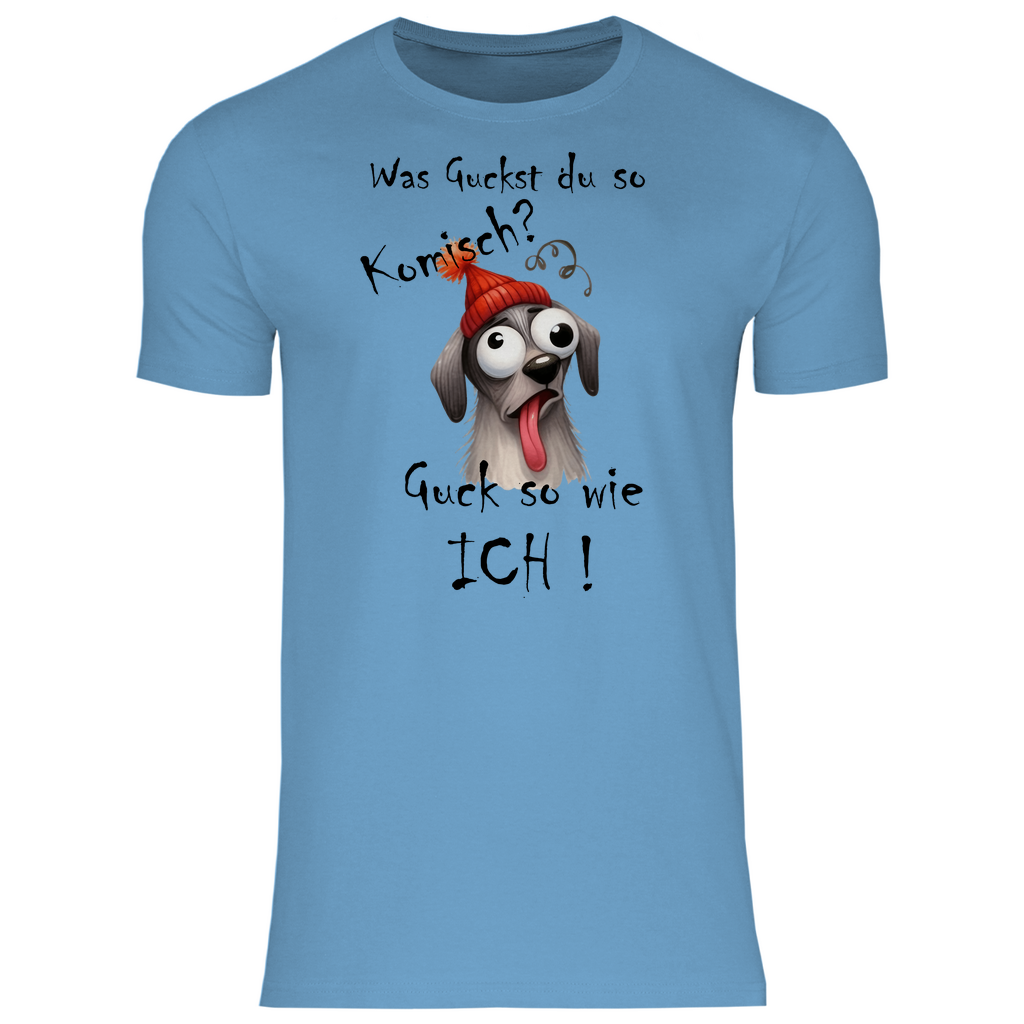 Herren T-Shirt was kuckst du ? 04S