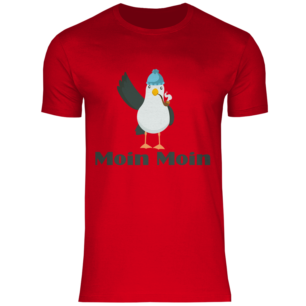Herren T-Shirt Moin Moin
