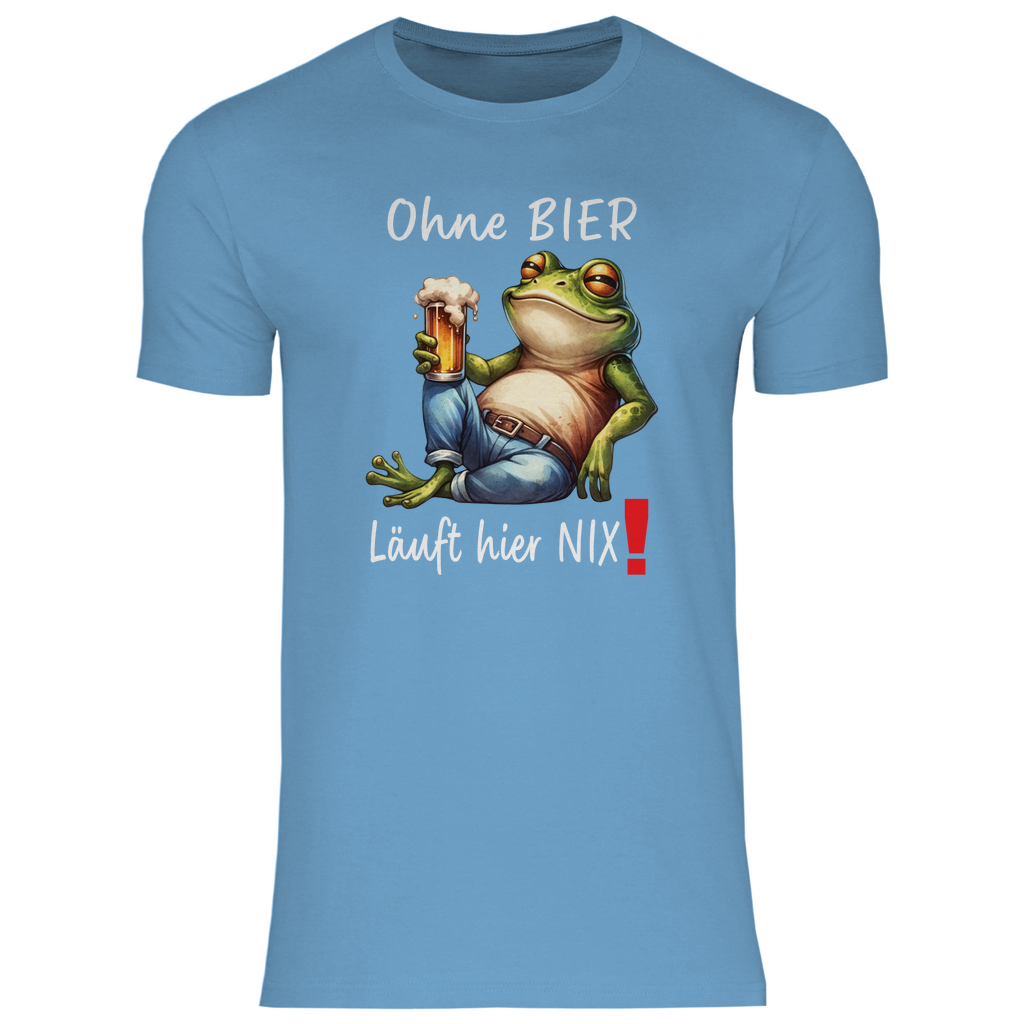 Herren T-Shirt Ohne Bier-01