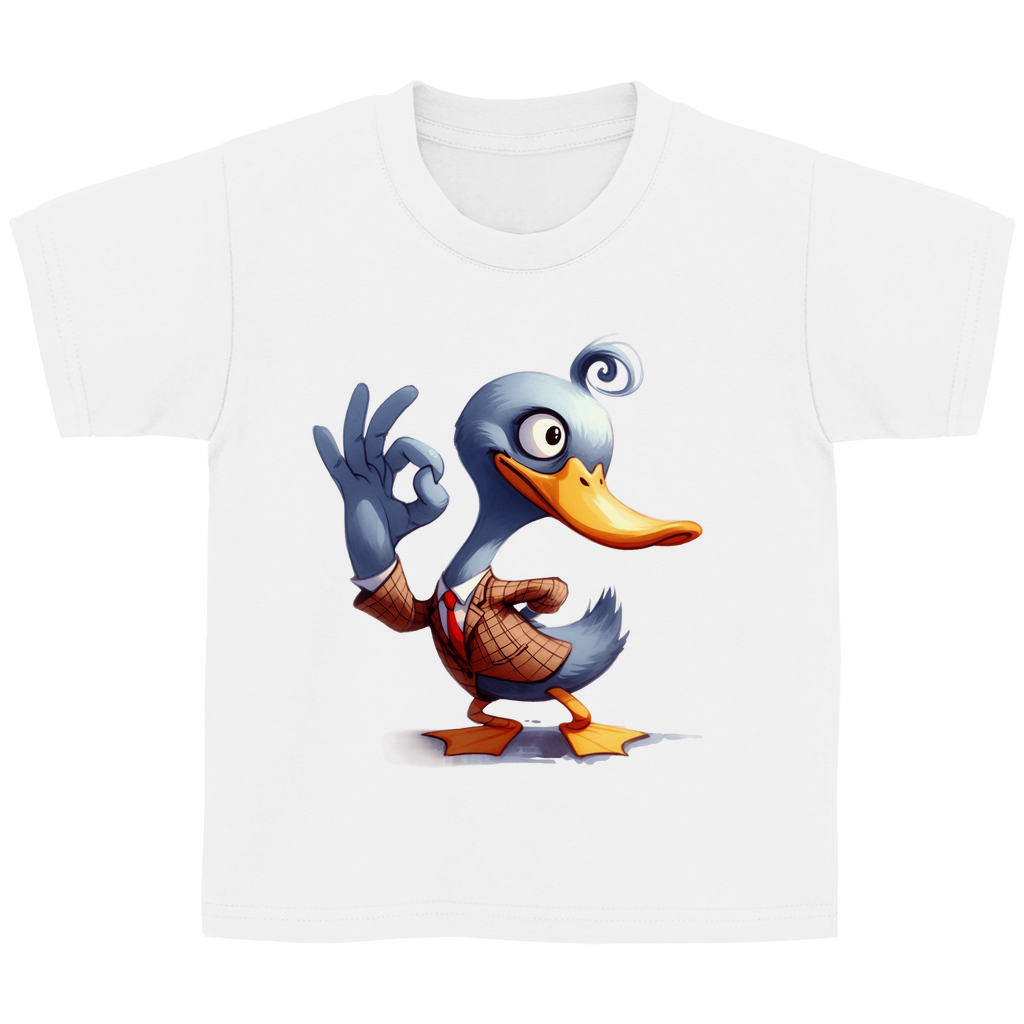 Kinder Basic T-Shirt ente01
