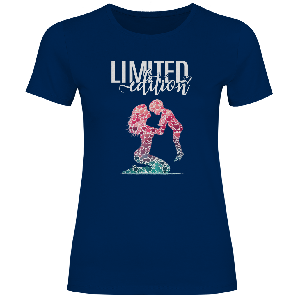 Damen T-Shirt mutter mit kind-01