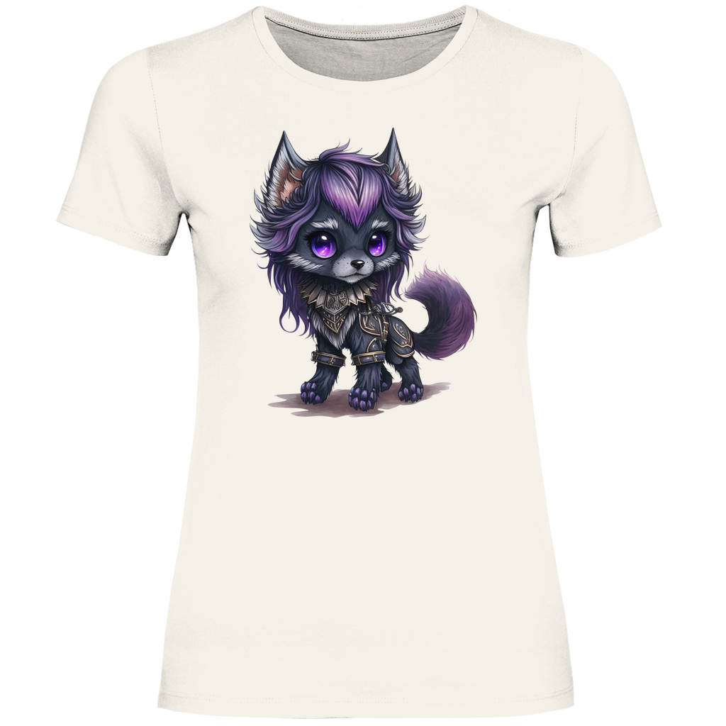 Damen T-Shirt wolf 02