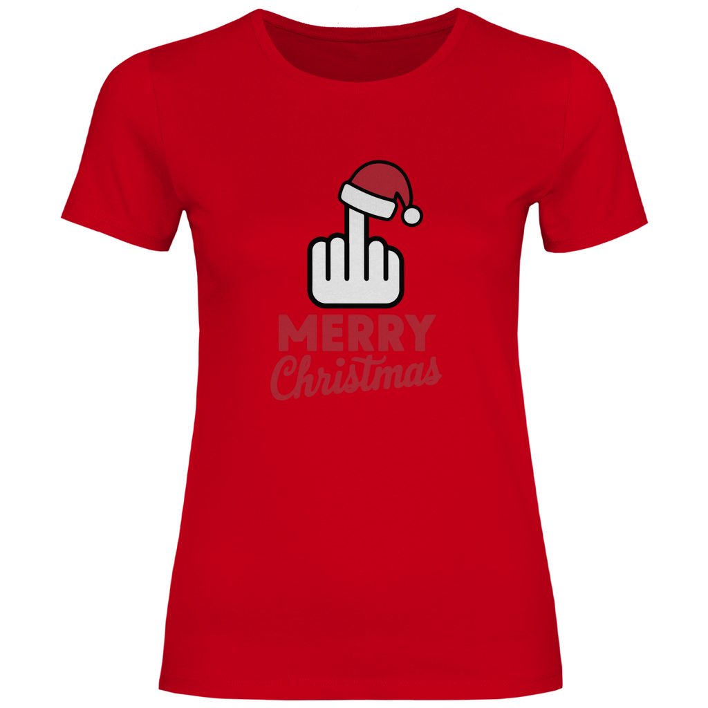 Damen T-Shirt weihnachten-06