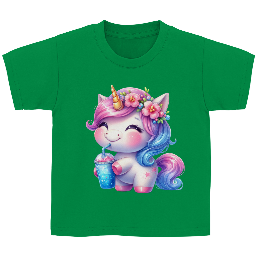 Kinder Basic T-Shirt kinder-einhorn-01