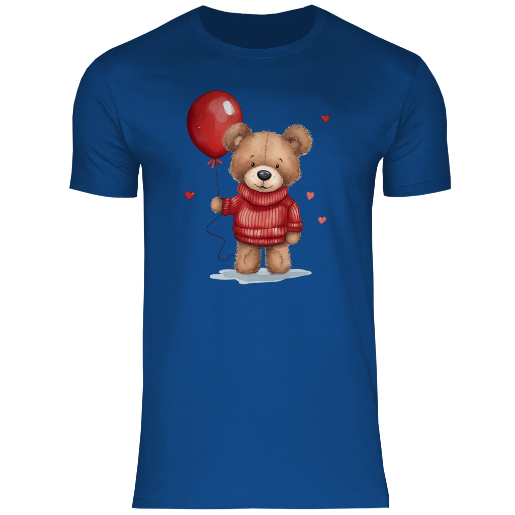 Herren T-Shirt Teddybär-01
