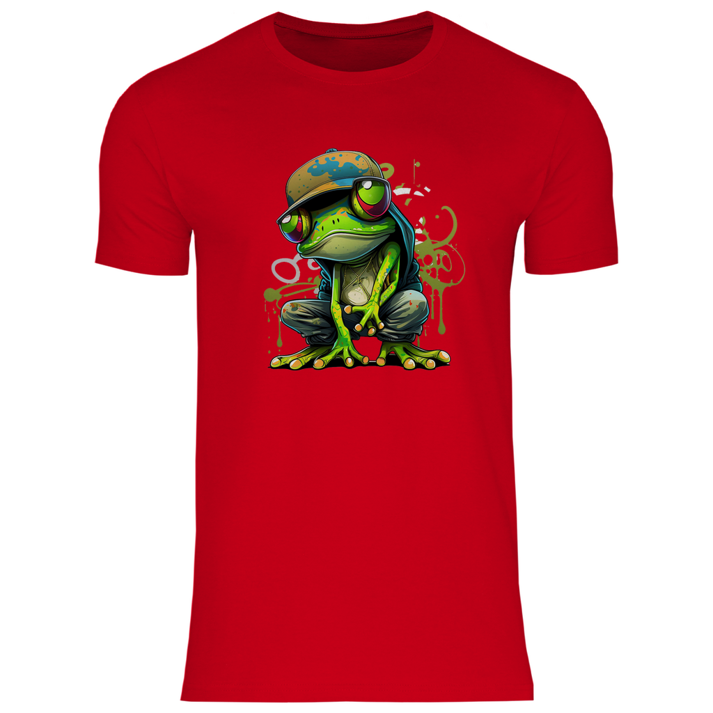 Herren T-Shirt Frosch-2