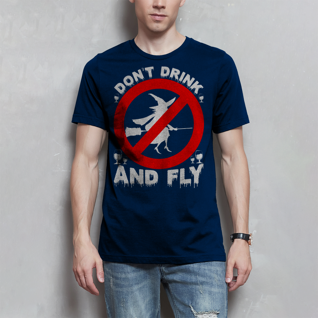 Herren T-Shirt dont drink and fly