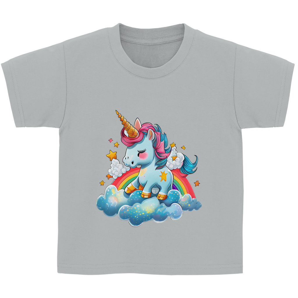 Kinder Basic T-Shirt unicorn-01