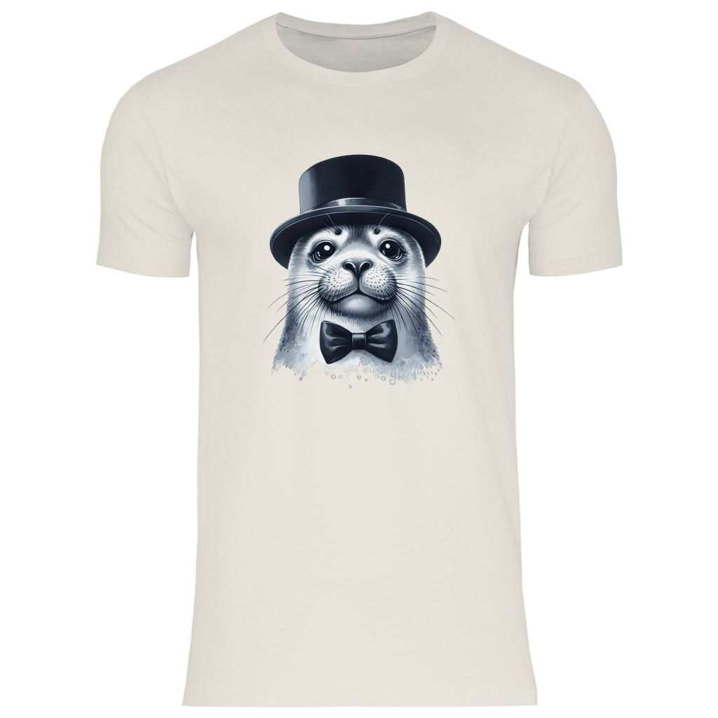 Herren T-Shirt Seehund-03