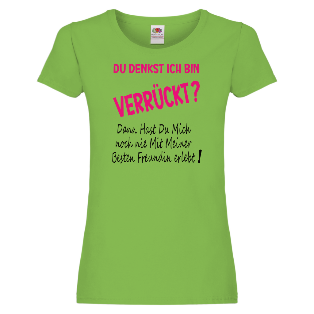 Damen Promo T-Shirt Spruch0007