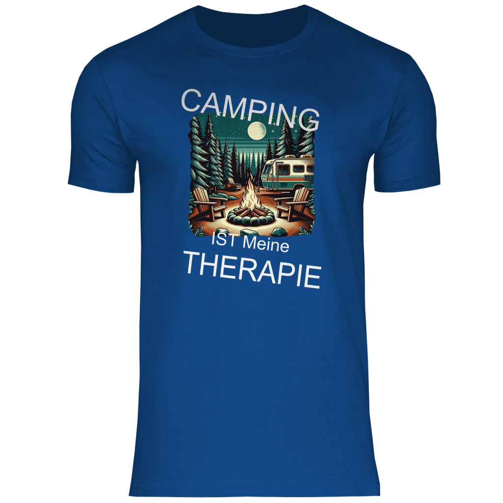 Herren T-Shirt Camping-Therapie-01