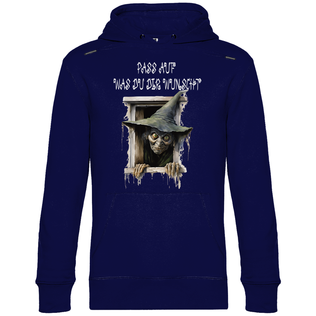 Herren Promo Hoodie pass auf was du dir wünscht-01