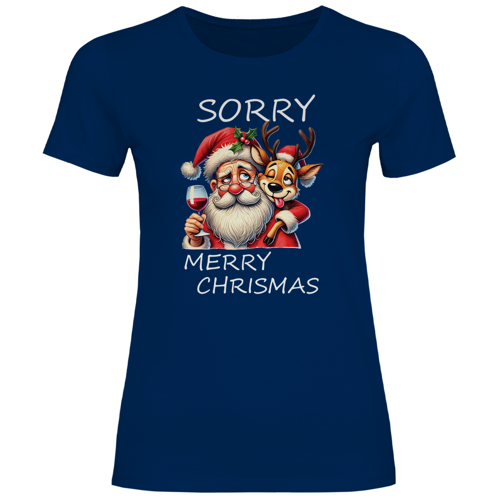 Damen T-Shirt weihnachten-13