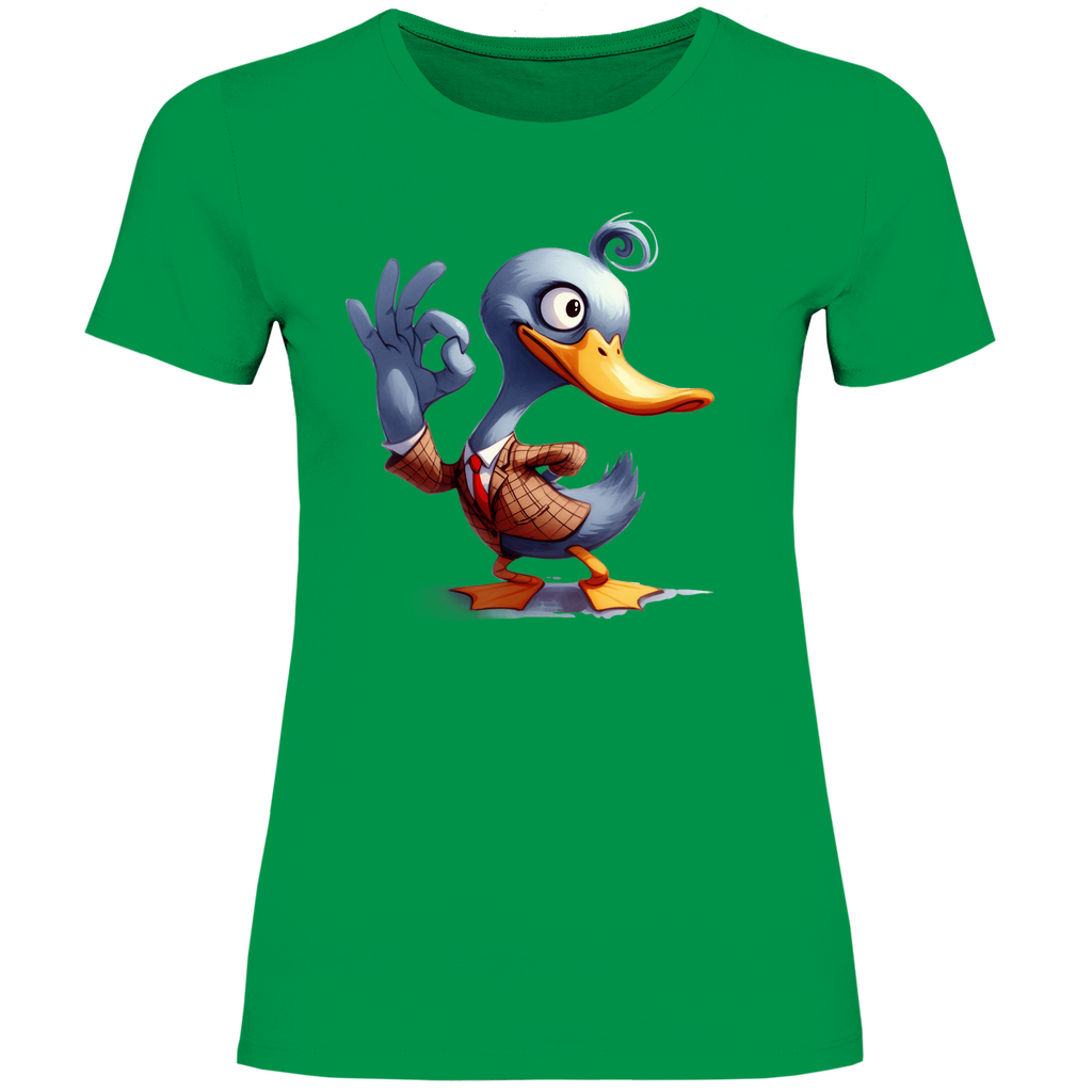 Damen T-Shirt ente01